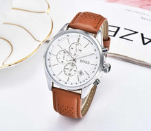 Load image into Gallery viewer, 2019 Boss Watch Luxury Mens watches quartz stopwatch all function all pointers work boss waterproof man chronograph