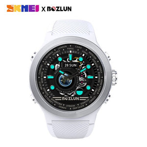 SKMEI Men Digital Smartwatch Bluetooth Sport Watches Heart Rate Monitor Fitness Sleep Tracker Waterproof Male Smart Wristwatch