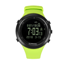 Load image into Gallery viewer, SUNROAD New Men Heart Rate Watch Compass Pedometer Altimeter 5ATM Waterproof Digital Clamping Charging Sports Watches Relogio