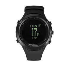 Load image into Gallery viewer, SUNROAD New Men Heart Rate Watch Compass Pedometer Altimeter 5ATM Waterproof Digital Clamping Charging Sports Watches Relogio