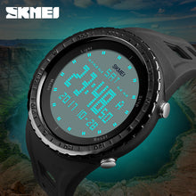 Load image into Gallery viewer, SKMEI Outdoor Soprt Digital Wristwatches Big Dial Military Watches for Men 50M Water Resistant EL Light Electronic Watch Relogio