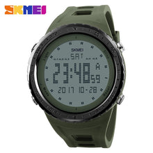 Load image into Gallery viewer, SKMEI Outdoor Soprt Digital Wristwatches Big Dial Military Watches for Men 50M Water Resistant EL Light Electronic Watch Relogio