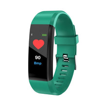 Load image into Gallery viewer, Fitness Women Men Smart Wrist Band Bluetooth Heart Rate Blood Pressure Pedometer Clock LED Sport Bracelet Watch For Android IOS