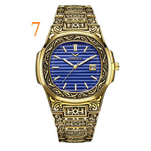 Load image into Gallery viewer, ONOLA brand mens wristwatches luxury Retro copper stainless steel man watches quartz square men&#39;s clocks waterproof