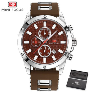 MINIFOCUS Wrist Watch Men Top Brand Luxury Famous Male Clock Quartz Watch Wristwatch Quartz-watch Relogio Masculino MF0089G.01