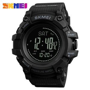 SKMEI Mens Digital Watch Support Weather Forecast Compass Man Watch Multi-functional Outdoor Sports Male Clock Wristwatches