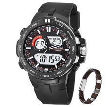 Load image into Gallery viewer, 2019 New Brand ALIKE Casual Watch Men G Style Waterproof Sports Military Watches Shock Men&#39;s Luxury Analog Digital Quartz Watch