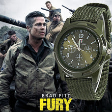 Load image into Gallery viewer, 2019 Men Nylon band Military watch Gemius Army watch High Quality Quartz Movement Men sports watch Casual wristwatches